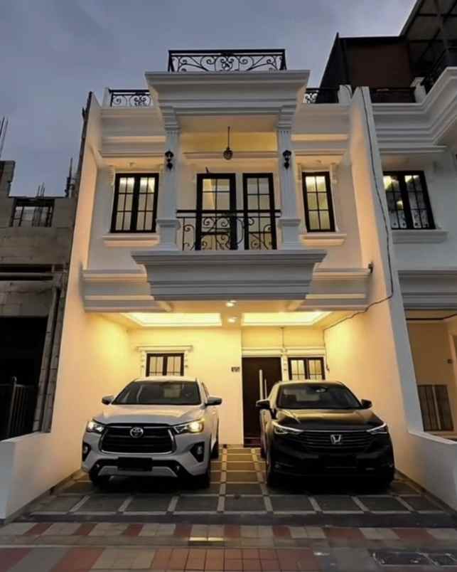 cluster dalam komplek besar at tanah baru beji depok