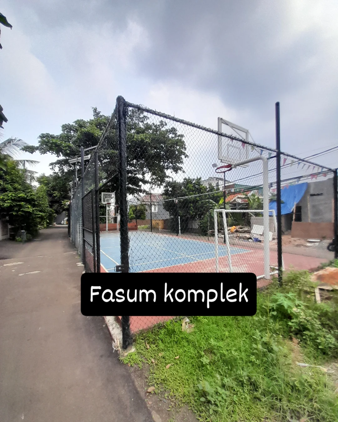 cluster dalam komplek besar at tanah baru beji depok