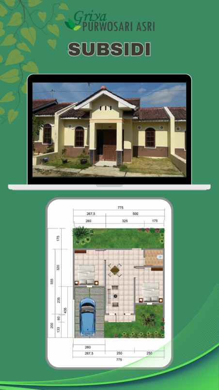 dapatkan rumah all in hanya 1jt