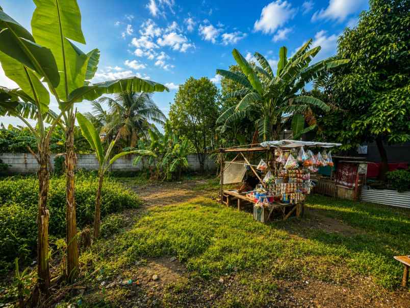 dijual 2 bidang tanah kosong di larangan tangerang