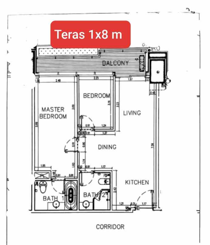 dijual apartemen apartemen the peak
