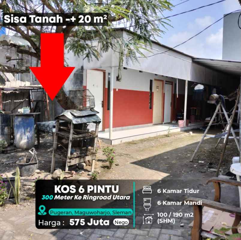 dijual kost pugeran