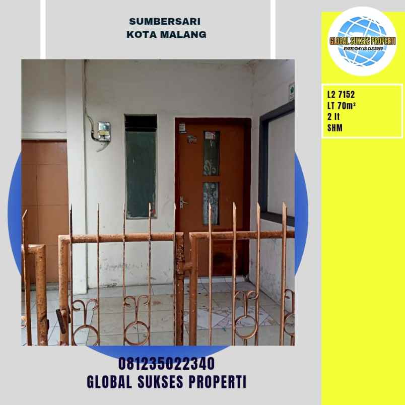 dijual kost sumbersari