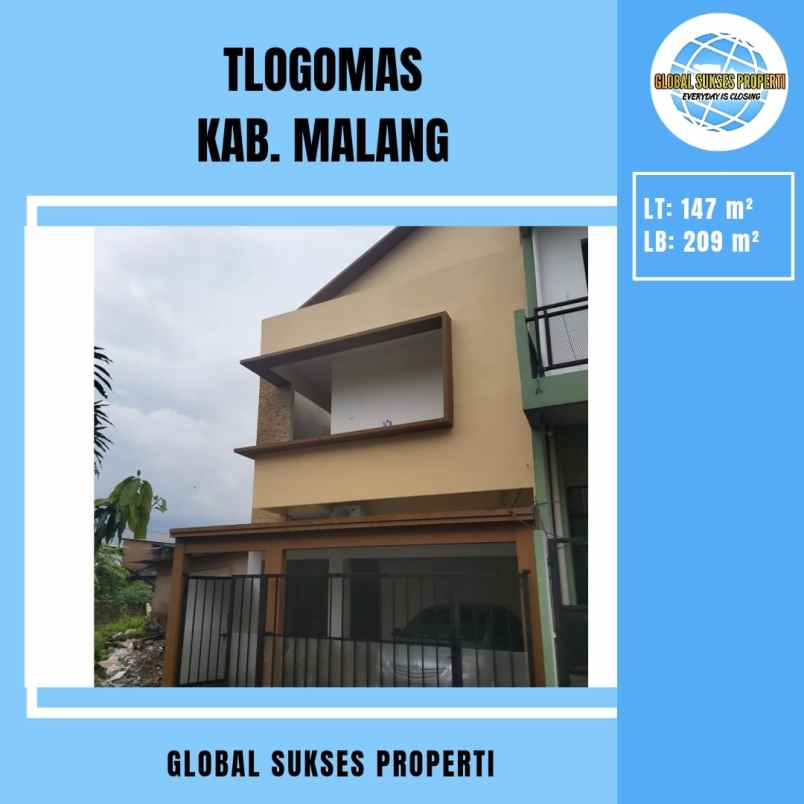 dijual kost tlogomas kec lowokwaru