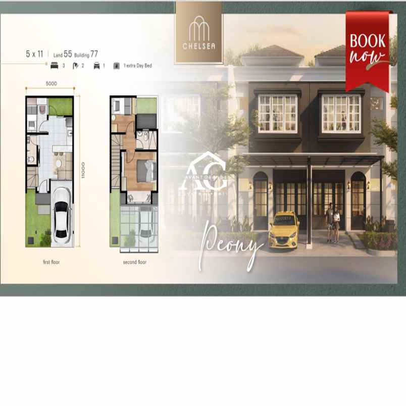 dijual new cluster chelsea wisata bukit mas