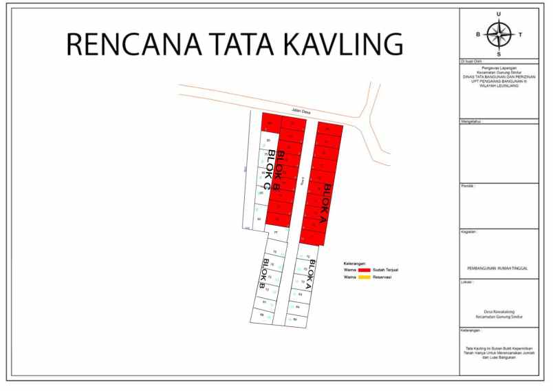 dijual perumahan diperbatasan kota cluster sakura hill