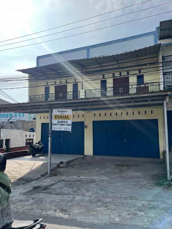 dijual ruko gudang kantor jalan budaya