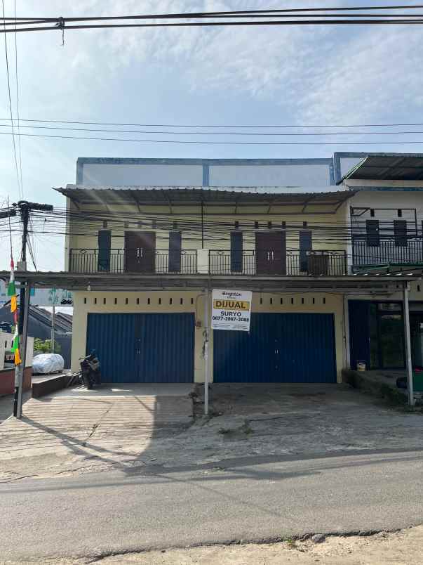 dijual ruko gudang kantor jalan budaya