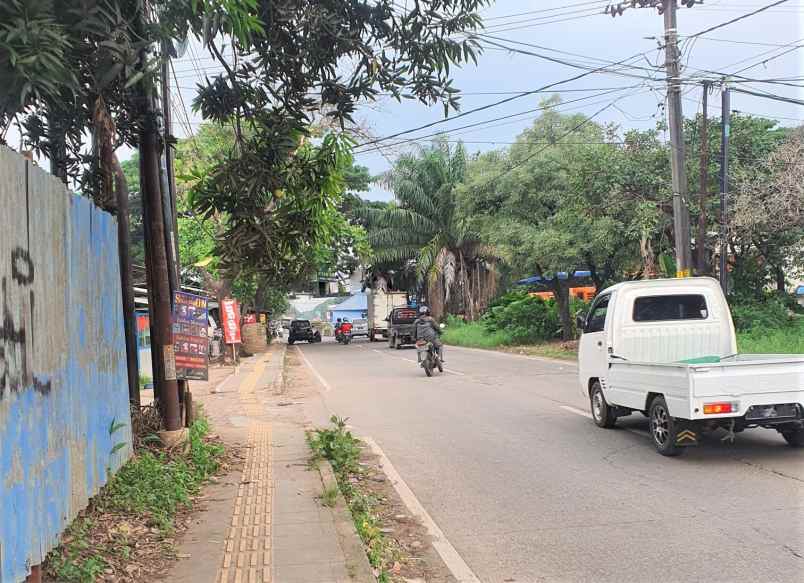 dijual ruko gudang kantor jalan raya inspeksi