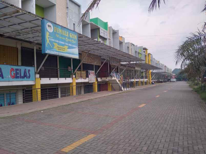 dijual ruko gudang kantor jalan raya serpong cisauk