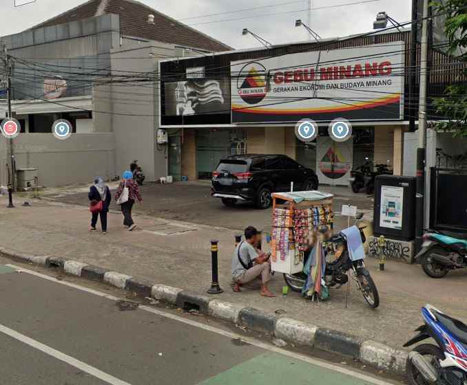 dijual ruko gudang kantor jl lapangan roos raya