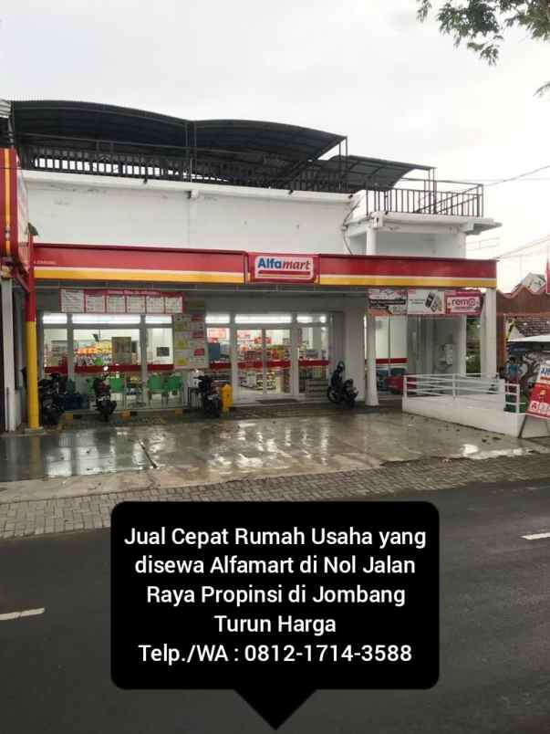 dijual ruko gudang kantor nol jalan propinsi jombang