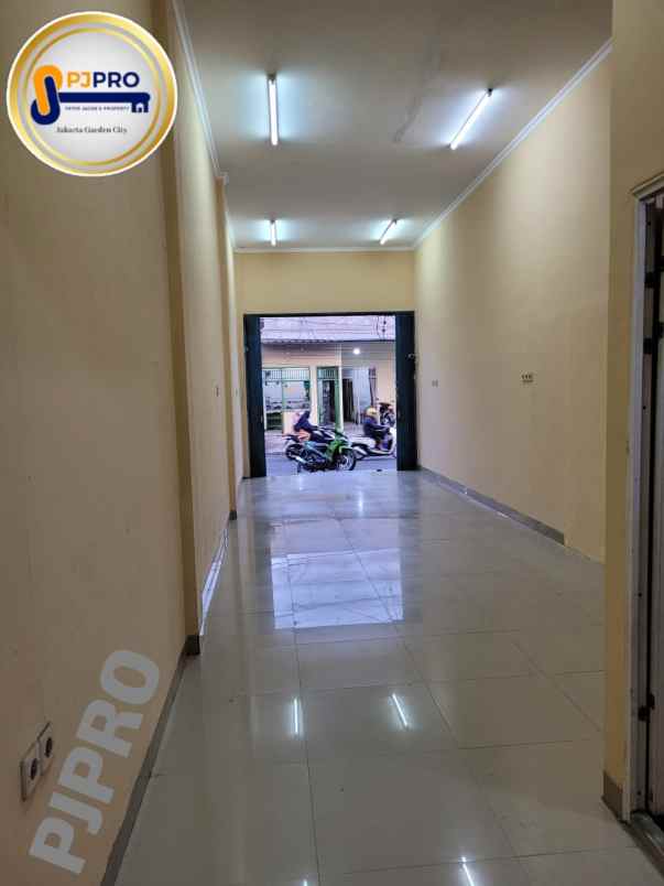 dijual ruko gudang kantor pondok ungu permai