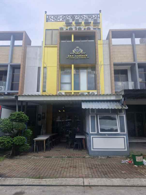 dijual ruko gudang kantor the savoy jakarta garden city