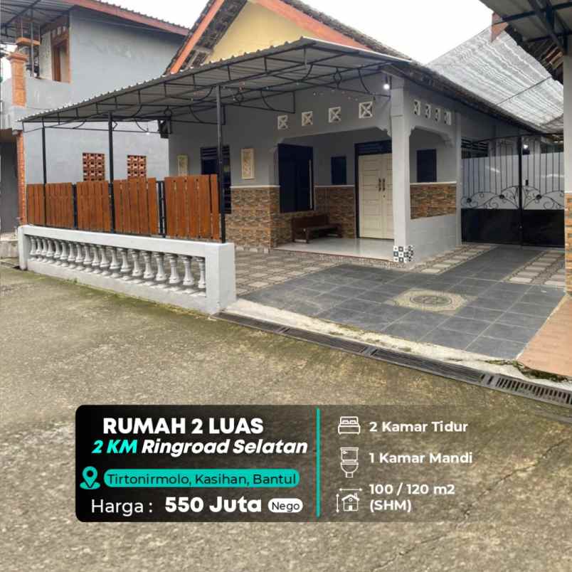 dijual rumah 2 km ringroad