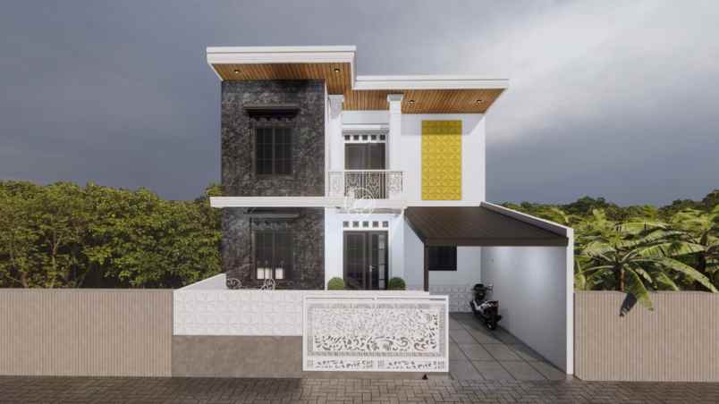 dijual rumah 2 lantai di sinar waluyo semarang