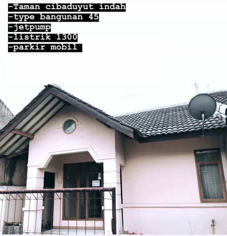 dijual rumah bagus murah di bandung