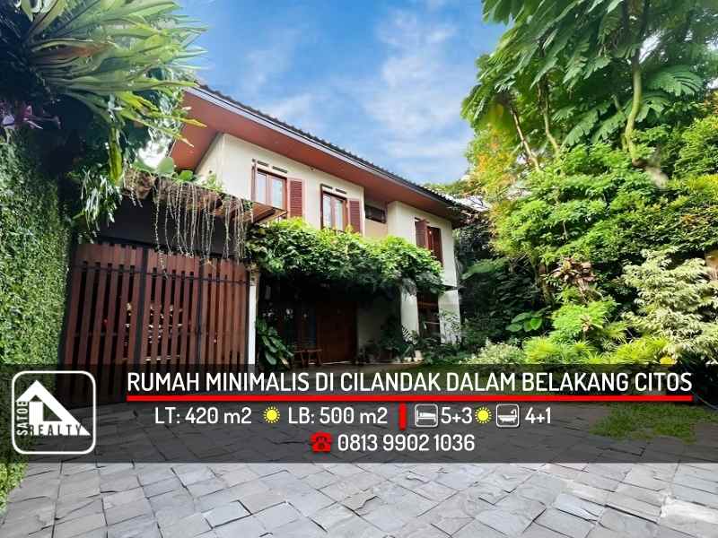 dijual rumah cilandak dalam cilandak