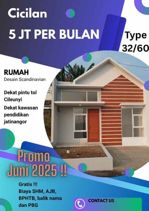 dijual rumah cileunyi kulon cileunyi
