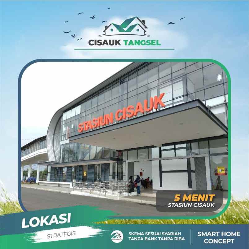 dijual rumah cisauk bsd