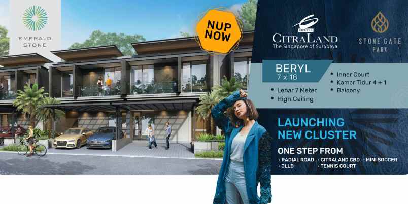 dijual rumah citraland surabaya