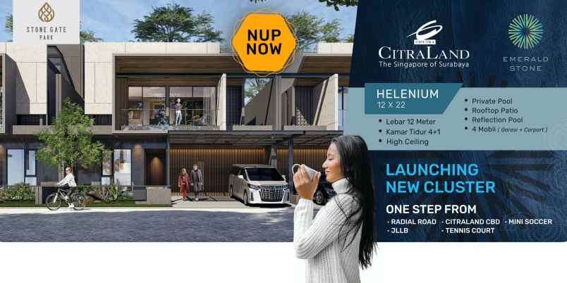 dijual rumah citraland surabaya