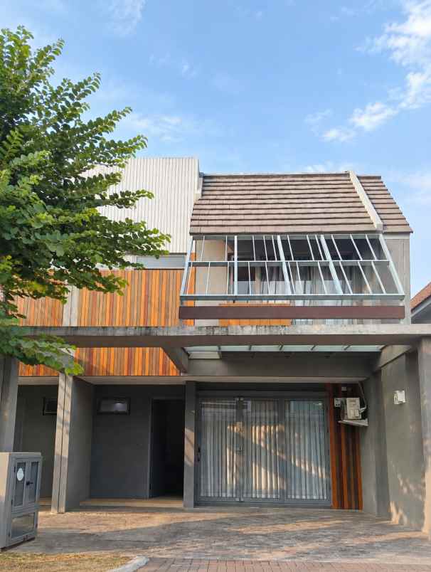 dijual rumah cluster asera nishi