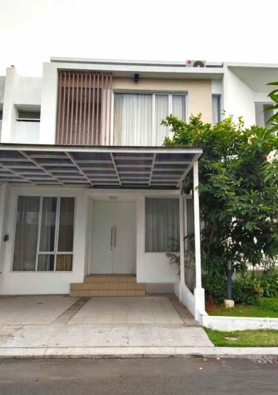 dijual rumah cluster yarra jgc jakarta