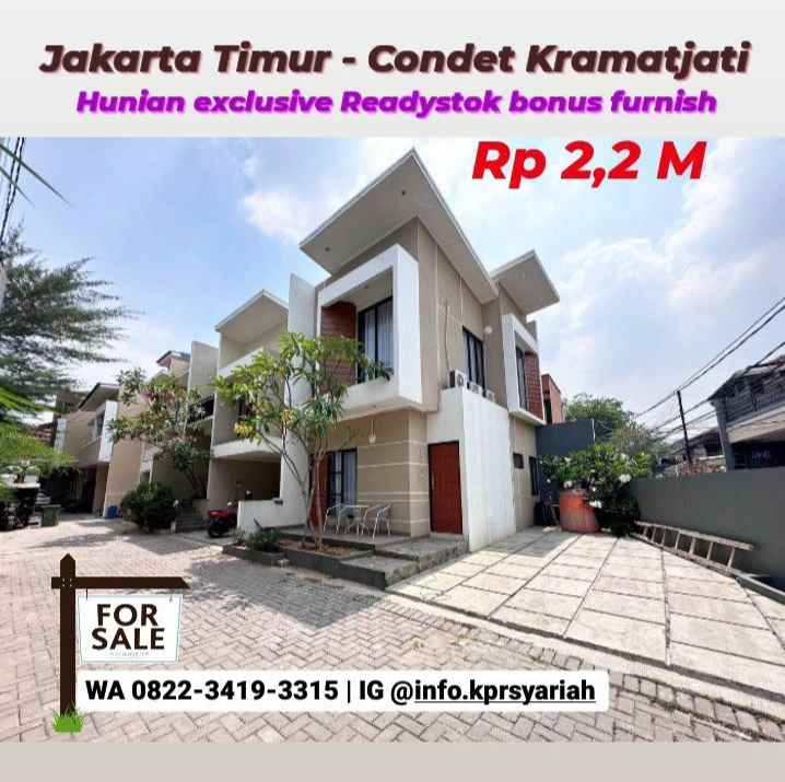 dijual rumah condet kramatjati