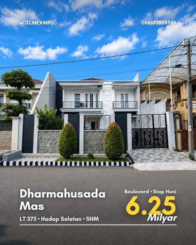 dijual rumah dharmahusada mas