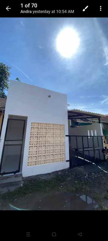 dijual rumah di taktakan kota serang