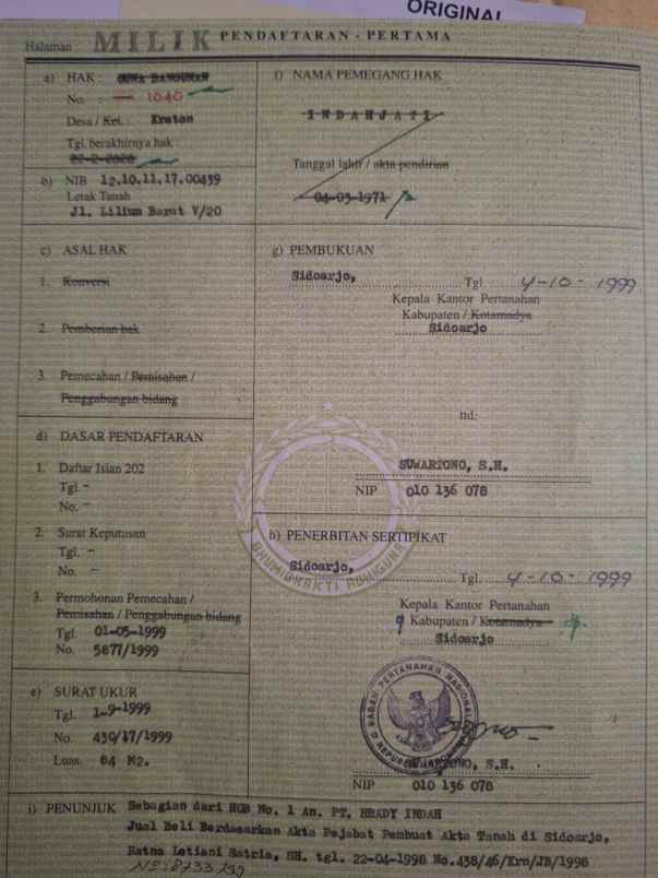 dijual rumah dijual rumah di jl lilium