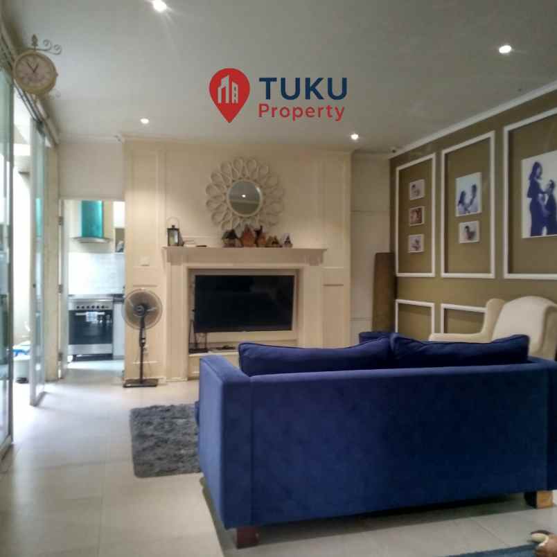 dijual rumah furnished murah di delatinos bsd