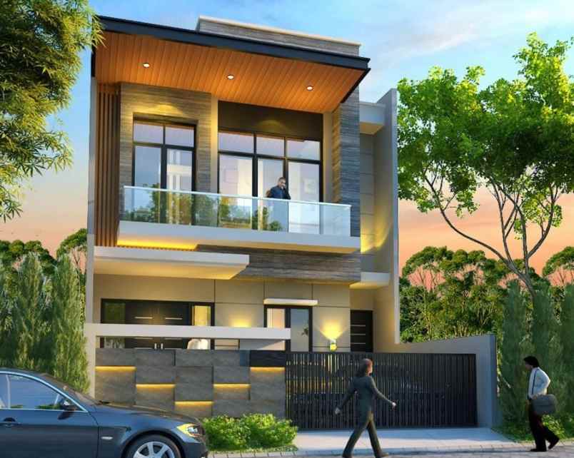 dijual rumah galaxy bumi permai araya