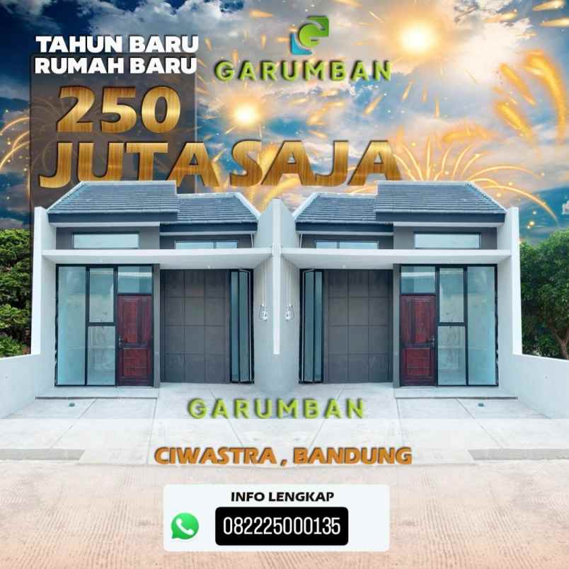 dijual rumah garumban village