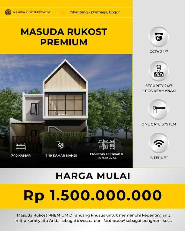 dijual rumah gg swadaya cibanteng