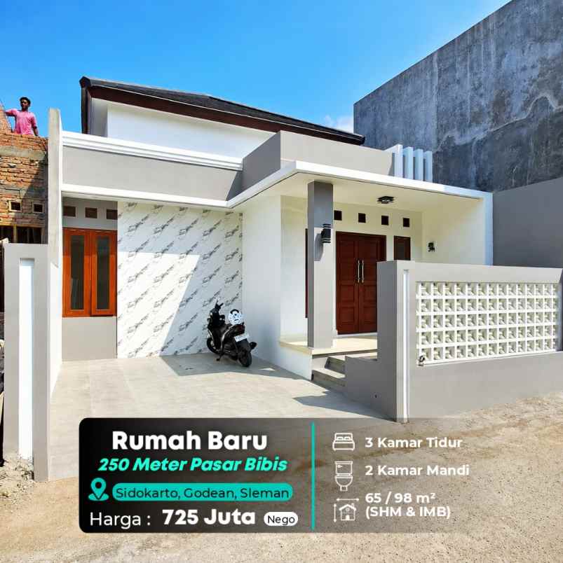 dijual rumah godean km 8