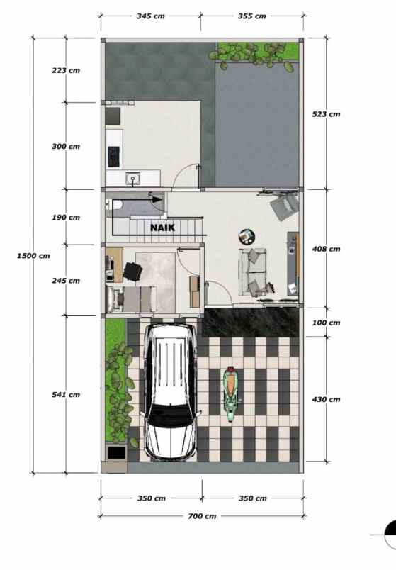 dijual rumah green semanggi