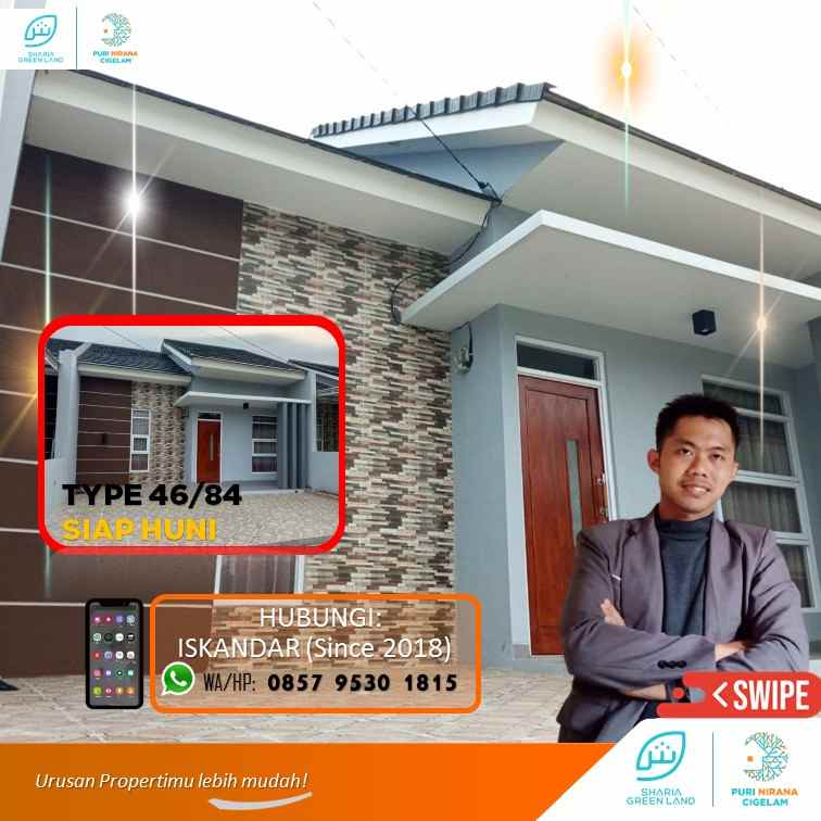 dijual rumah jalan alternatif kota