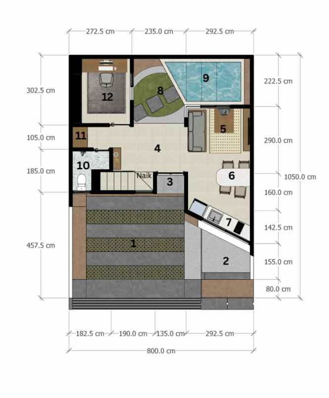 dijual rumah jalan alternatif kota