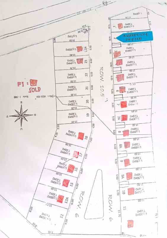 dijual rumah jalan bojong depok baru ii