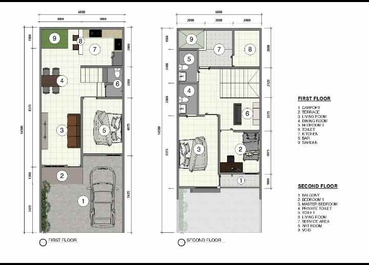 dijual rumah jalan gotong royong ciledug