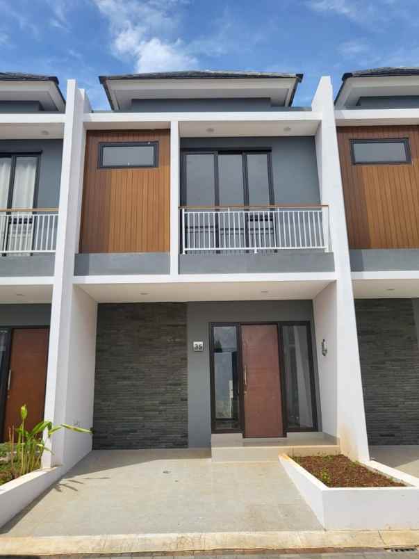 dijual rumah jalan lestari pamulang barat