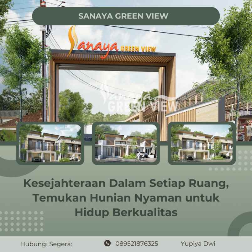 dijual rumah jalan niken gandini setono