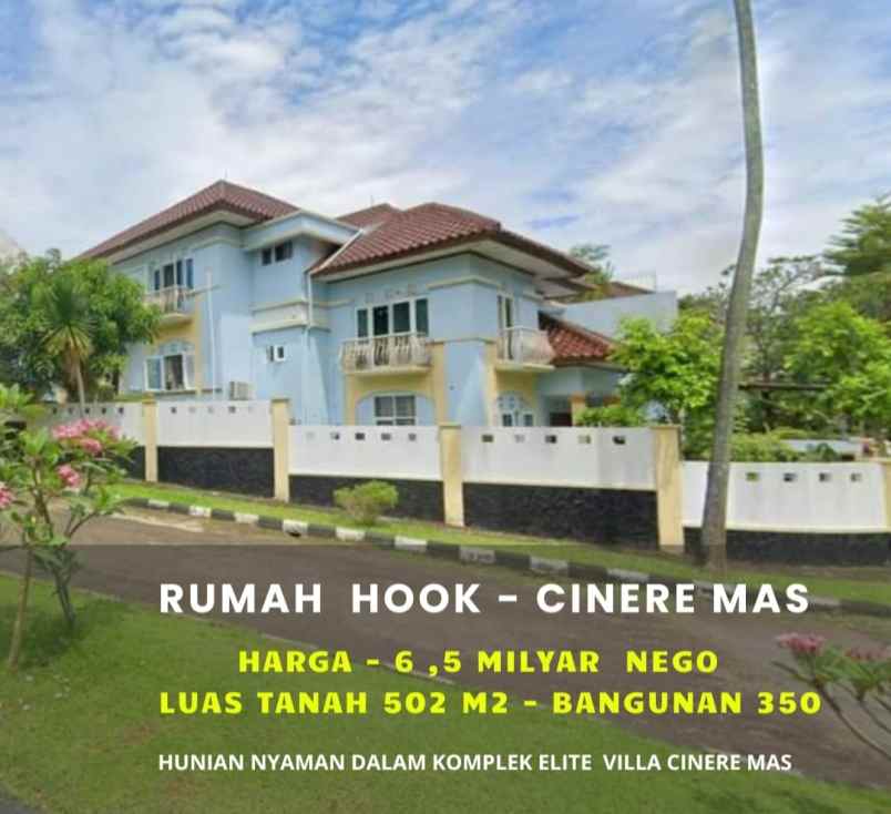 dijual rumah jalan raya cinere komplek