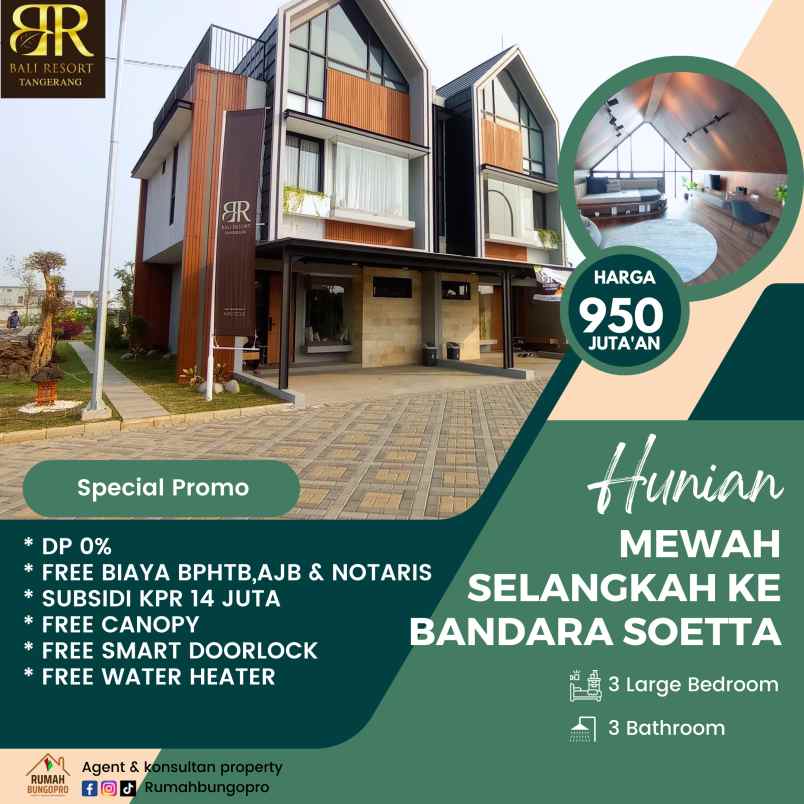 dijual rumah jalan raya mauk km16