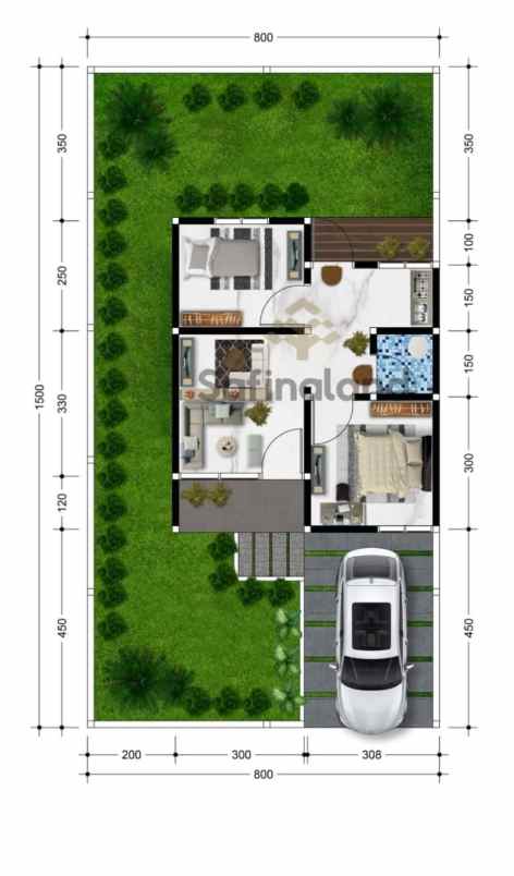 dijual rumah jedung gunungpati