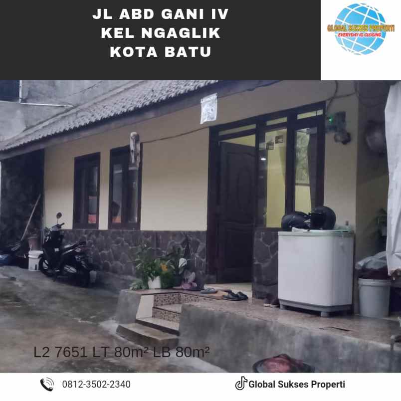 dijual rumah jl abdul gani