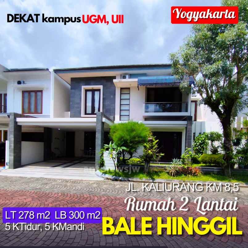 dijual rumah jl bale hinggil