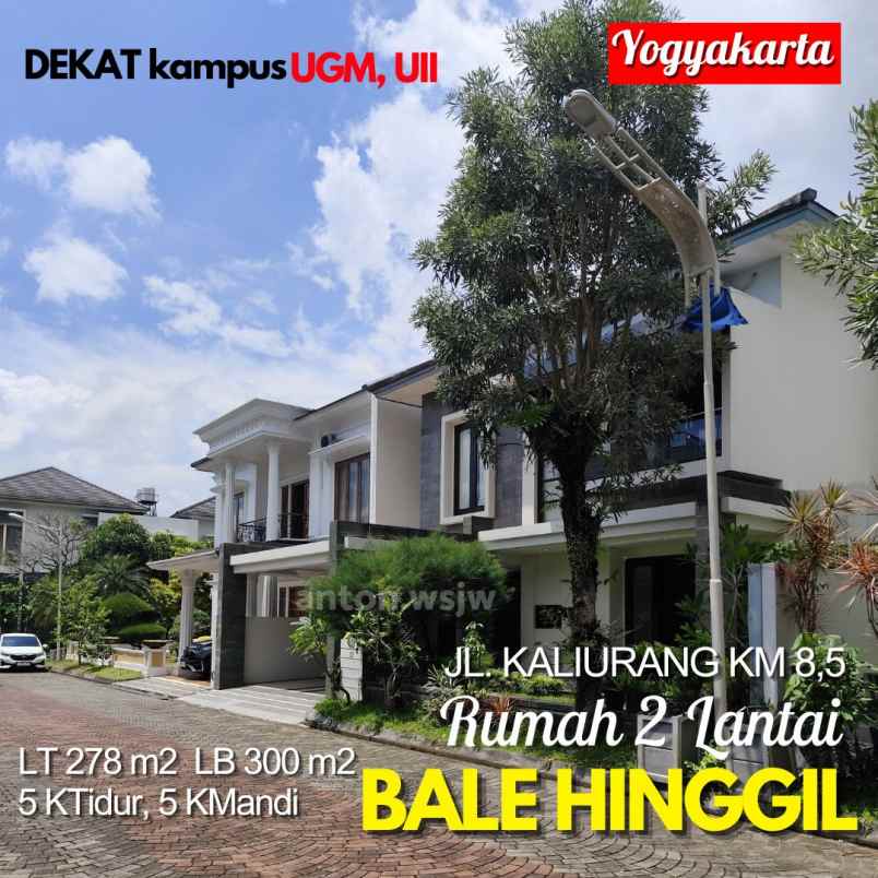 dijual rumah jl bale hinggil